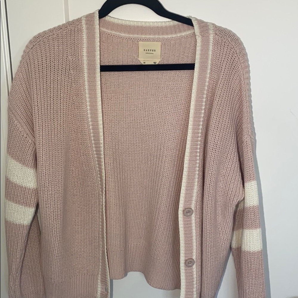 Bomber styled sweater